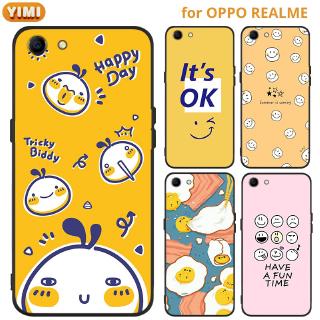 เคส Realme C53 C51 C55 C33 C30 C30s C35 C21Y C25 C25S C25Y C21 C12 C15 C20 C11  มือถือสำหรับเคสโทรศัพท์มือถือลายไข่ดาวสําหรับ