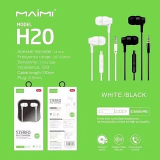 MAIMI H20 Stereo Sound Small Talk หูฟัง สมอลทอร์ค