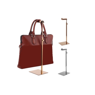 โปรโมชั่น : ⌜LineのlIfe⌟ แท่นแขวนกระเป๋า สแตนเลส มีตะขอแขวน 1 ชิ้น