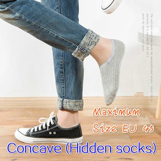 Invisible socks Men_1เแพ็ค 5สี 5วัน ไม่เกินไซส์ 41 ค่ะ ถุงเท้า ข้อสั้นระ งานเกรด A