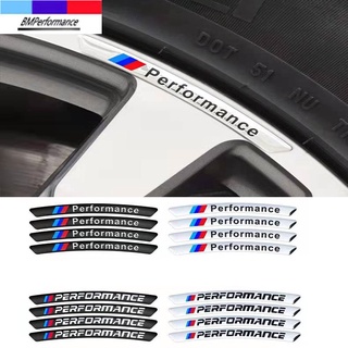 สติกเกอร์ติดขอบดุมล้อรถยนต์ สําหรับ BMW E46 E60 E90 F10 F30 …