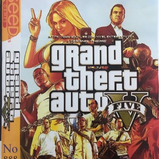 แผ่นเกมส์ps2 grand theft auto Five V