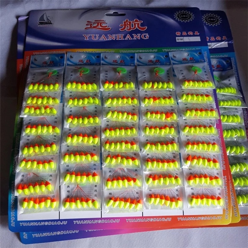 【CUNDA】 🔥6 ชิ้น / สตริง มินิ ทุ่นลอย  ทุ่นตกปลา  ทุ่นไฟตกปลา ทำทุ่นตกปลา Fishing Float ชิงหลิว สำหรับตกปลา ทุ่นขนาดเล็ก ทุ่นโฟม EVA ทุ่นตกปลา ทุ่ตกปลาโฟมนาโน ทุ่นชิงหลิว สปิ๋ว ทุ่นตกปลา อาการไว ทุ่นตกปลาหน้าดิน อุปกรณ์ตกปลา