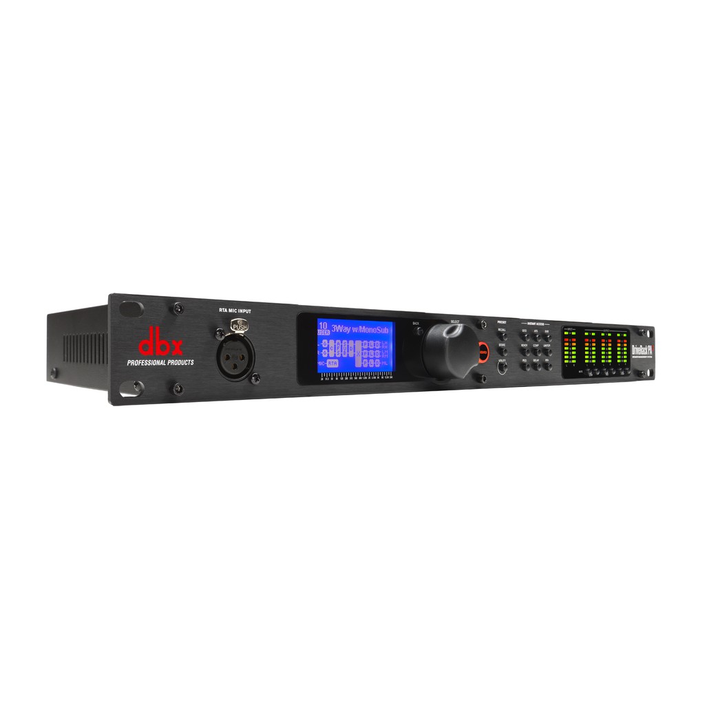 Drive Rack dbx PA2 Loudspeaker Management System เคื่องควบคุมเครื่องเสียงกลางแจ้ง แบบดิจิตอล ครอสโอเ