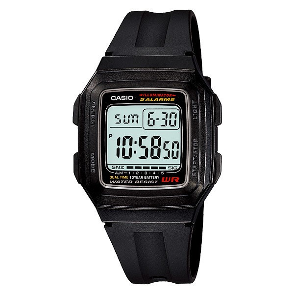 Casio นาฬิกาข้อมือ Classic ? รุ่น F-201WA-1A