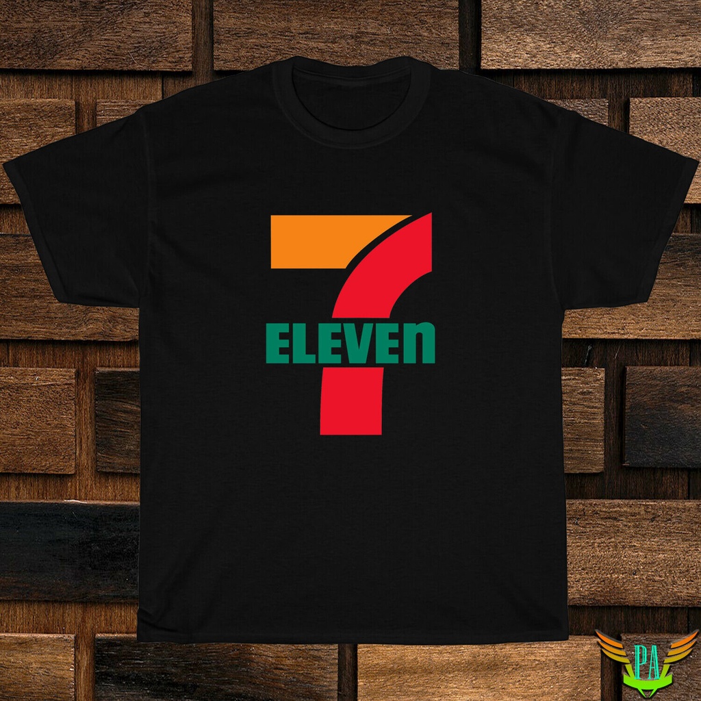 Manga 7 Eleven Store เสื้อยืดผู้ชายเพื่อการพักผ่อนสวมใส่คุณภาพดี