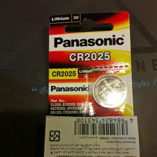 ถ่านลิเทียม Panasonic CR2025 3V Lithium by ครูแว่น frogmangear