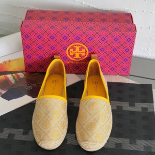 TORY BURCH T MONOGRAM ESPADRILLE FLAT