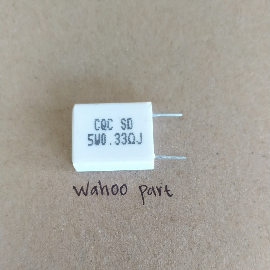 NOBEL RESISTOR 0.33 OHM TAIWAN 5 วัตต์