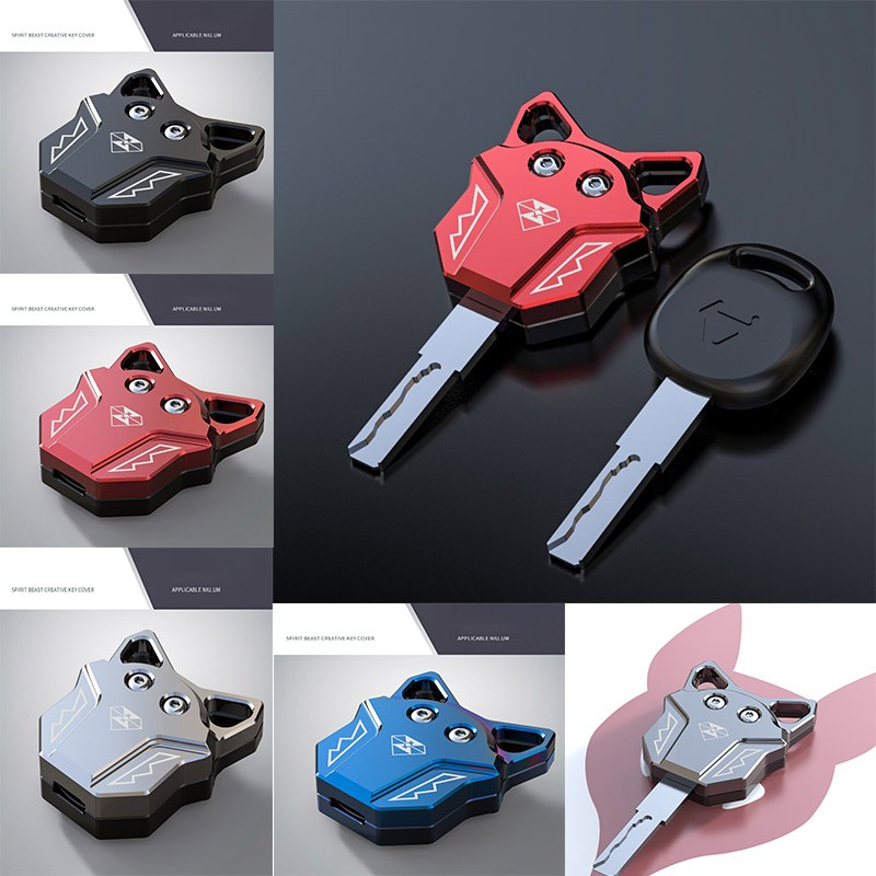 เคสรีโมทกุญแจรถจักรยานยนต์อลูมิเนียม