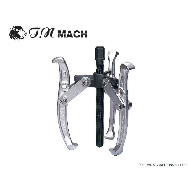 THREE JAW GEAR PULLER 4" 6" 8"