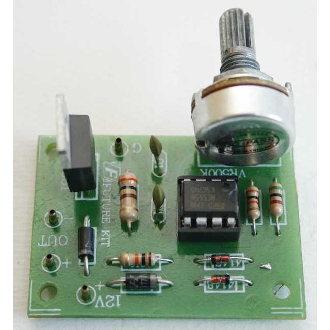 FutureKit FK804 ควบคุมความเร็วมอเตอร์ DC 12V 0-20W