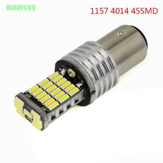 Ma หลอดไฟ 1157 Led Canbus P 21w / 5 W Bay 15 D 45 Led Smd 4014หลอดไฟท้ายไฟเบรค