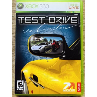 TEST DRIVE UNLIMITED XBOX360 ENG แผ่นแท้ สำหรับสายสะสม