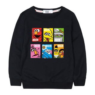 เสื้อกันหนาวลายกราฟฟิก Sesame Street Scar Elmo