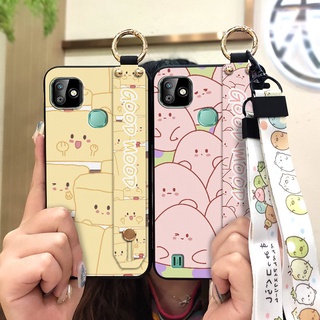 Durable Soft Phone Case For infinix X612/Smart HD 2021 painting flowers Fashion Design Silicone Original Dirt-resistant