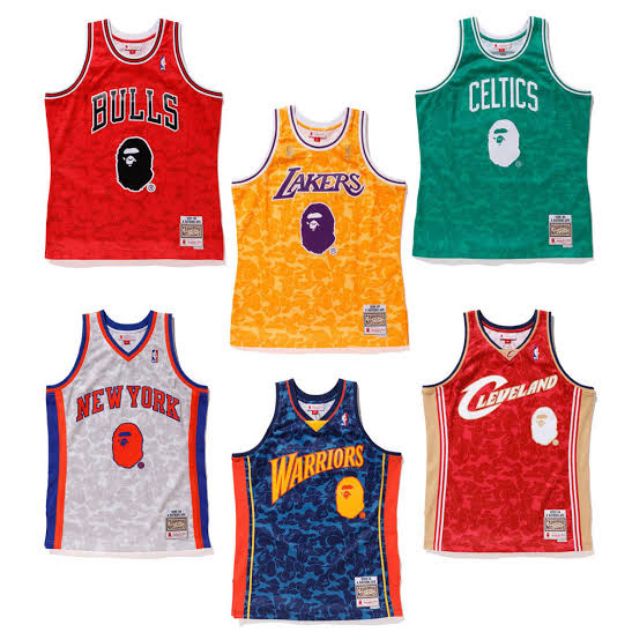 bape jersey nba