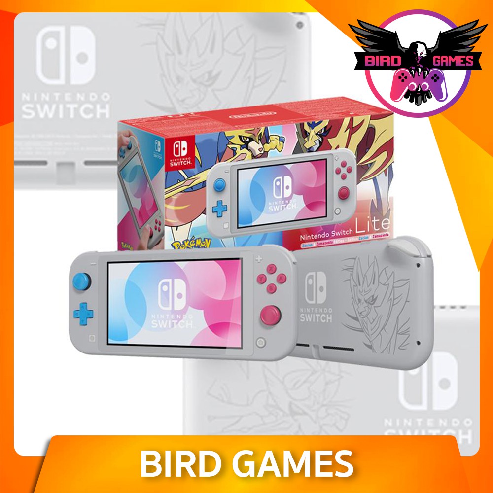 เคร อง Nintendo Switch Lite Pokemon Edition ประก น 1 ป Pokemon Sword Shield Edition Shopee Thailand