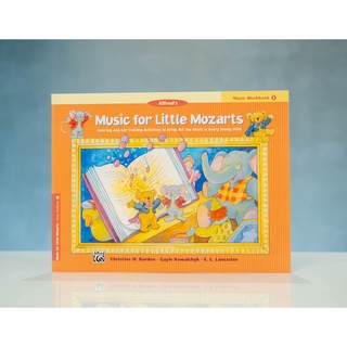 หนังสือเรียนเปียโน Music for Little Mozart Workbook 1