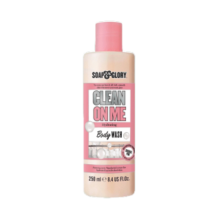 SOAP & GLORY CLEAN ON ME HYDRATING BODY WASH 250 ML โซพ แอนด์ กลอรี่ คลีน ออน มี ไฮเดรติ้ง บอดี้ วอช 250 มล.