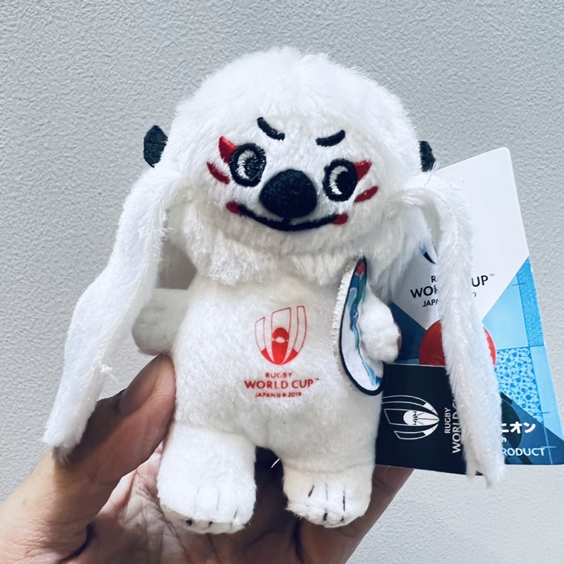 #พวงกุญแจ #ตุ๊กตา #มาสคอต #งาน Rugby world cup mascot ขนสวยมากๆ ใหม่ ลิขสิทธิ์แท้ ป้ายห้อย ห้ามพลาด 