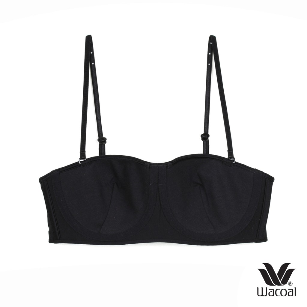 Wacoal บราเกาะอก เกาะอยู่ไม่เลื่อนหลุด ที่สุดของความเกาะอยู่ The Best of Wacoal รุ่น WB3B53 สีดำ (BL) Body Bra - รูปที่ 3