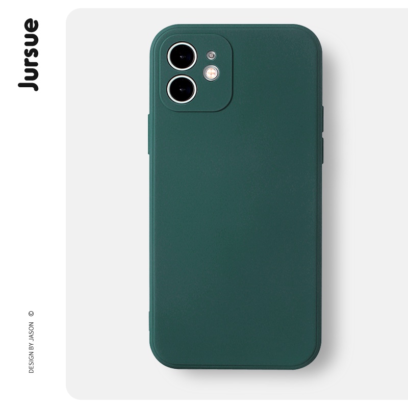JURSUE เคสไอโฟน เคสซิลิโคนนุ่มกันกระแทก เคสโทรศัพท์ Compatible for iPhone 17 16 15 14 13 12 11 Pro Max SE 2020 X XR XS 8 7 Plus พลัส XYO15