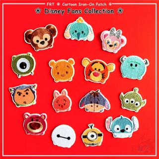 ☸ Disney Character Fans Collection（15 Styles）：Winnie The Pooh/Duffy/Toy Story/Baymax/Minions/Dumbo/Stitch/Monsters, Inc. Iron-on Patch ☸ 1Pc Cartoon DIY Sew on Iron on Badges Patches