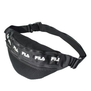 กระเป๋าคาดเอว อก FILA WAIST BAG ลิขสิทธิ์แท้ สี BLACK