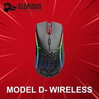 เมาส์เกมมิ่งไร้สาย Glorious รุ่น Model D- Wireless ประกันศูนย์ 2 ปี