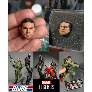 tom hardy 1/12 head sculpture   หัวทอม ฮาร์ดี้ 1/12 สเกล