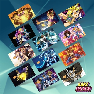 Kapzlegacy Yu-Gi-Oh! สติกเกอร์การ์ดธนาคาร ATM ลายอนิเมะ Touch n Go Skin Bank Debit Credit TnG Cards Chip Yu Gi Oh