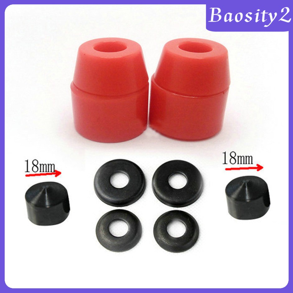 [BAOSITY2] Skateboard Rebuild Bushings Washers Cups สําหรับรถบรรทุก 2 ตัว