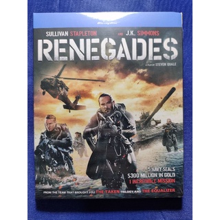 Blu-ray *แท้* : Renegades (aka The Lake) (2017)/ เรเนเกดส์ ทีมยุทธการล่าโคตรทองใต้สมุทร// มีเสียง มีซับไทย