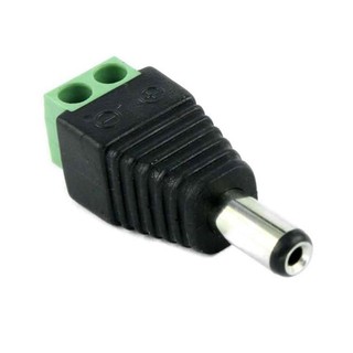 DC adapter 5.5mm DC power female male plug converter jack light 2.1x5.5mm 1pcs