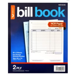 BILL BOOK NCR กระดาษ NCR-B 819
