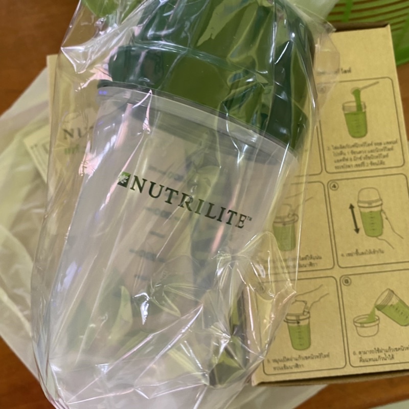 ขวดเชค แอมเวย์ Nutrilite 400ml พร้อมกล่อง ของแท้100% เสริมอาหาร เครื่องดื่ม พกพา ออกกำลังกาย
