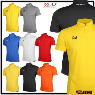 💥อย่าพลาด! ลดโหดเหลือ 277💥 WARRIX เสื้อโปโล รุ่น WA3324 WA-3324 (WA-PLA024) BUBBLE POLO ชุด 1 วอริกซ์ วาริกซ์ แท้ 100%