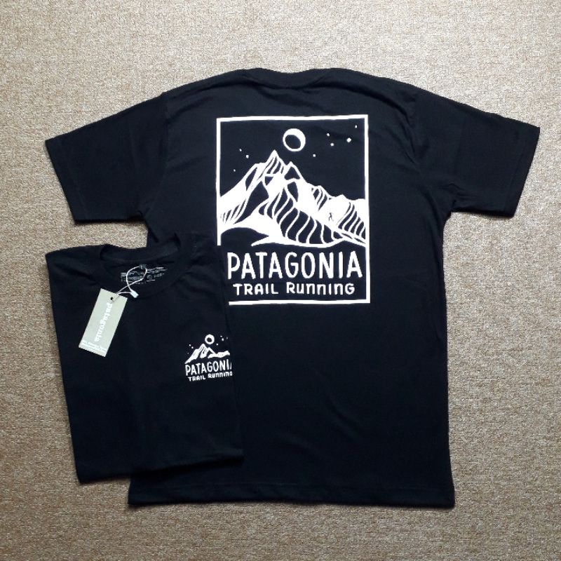 เสื้อยืดแขนสั้น ผ้าฝ้าย พิมพ์ลาย Patagonia Patagonia สําหรับผู้ชาย