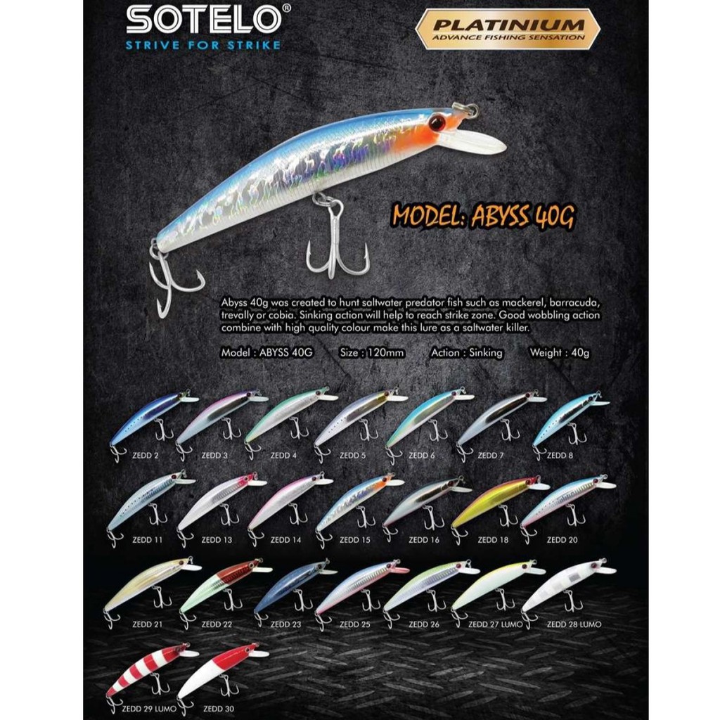 SOTELO - รุ่น ABSYS M64 (120mm) หยื่อปลั๊ก เหยื่อปลอม (1) — صورة 3