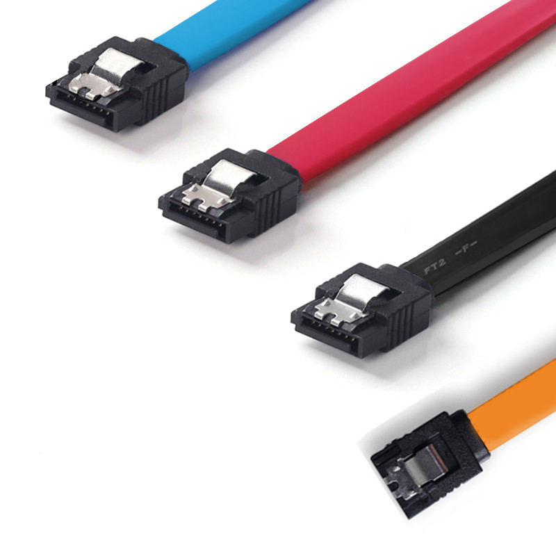 SSD 17 บาท Ready stock-50CM SATA 3.0 III SATA3 7pin Data Cable 6Gb/s SSD Cables(Red) -@CVPH Computers & Accessories