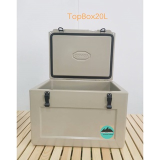 🔥 กระติกเก็บความเย็น🔥 กระติกน้ำแข็ง  รุ่น TOPBOX20L/25L Primium มีที่เปิดขวด #กระติกน้ำเเข็งเเค้มปิ้ง