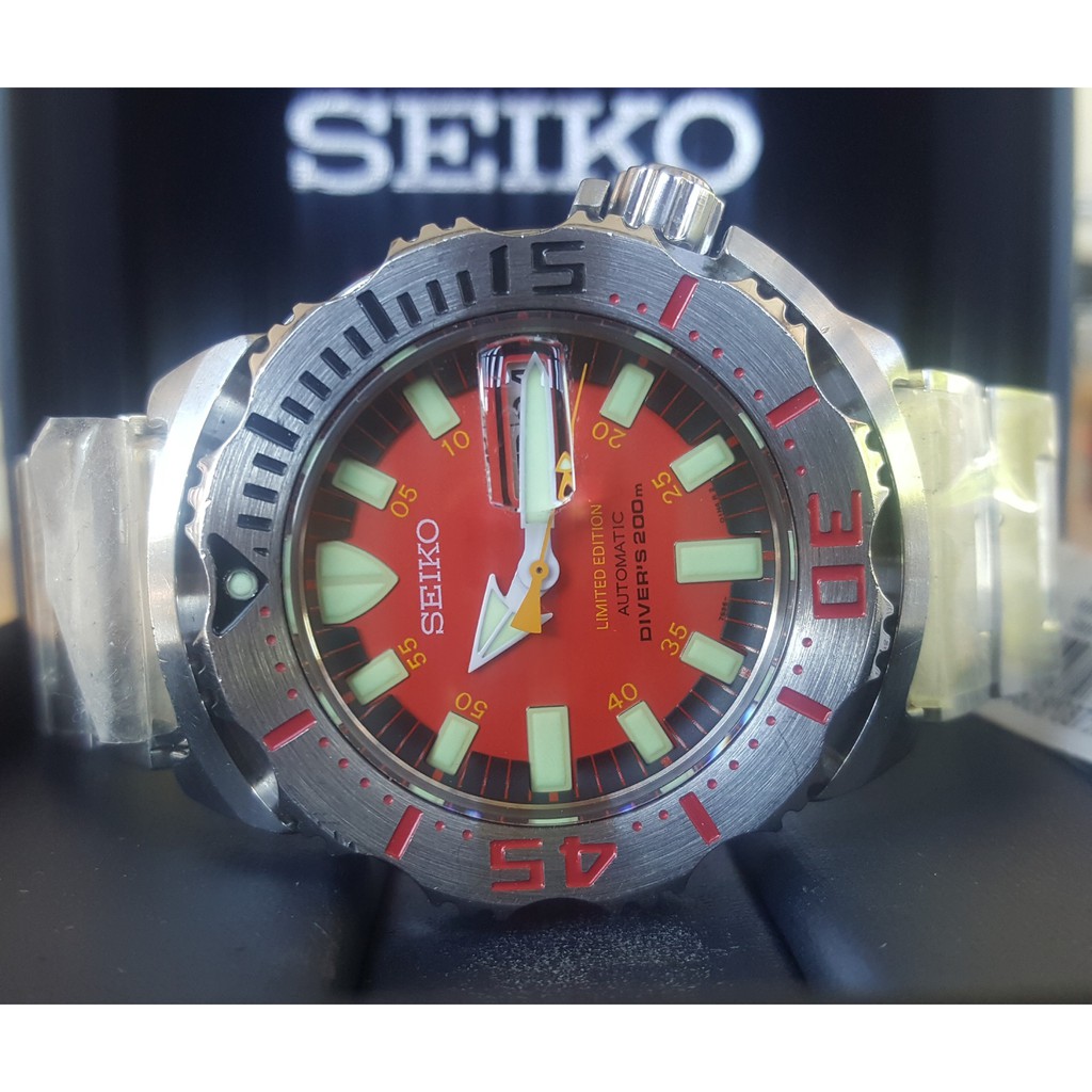 Seiko Red Monster Limited Edition