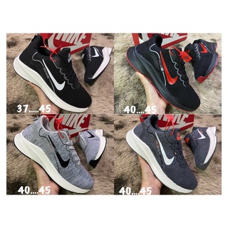 🔥รองเท้าวิ่งไนก ี้ 4 สี เบา สบาย นุ่ม (SIZE:37-45) รองเท้าวิ่งผู้ชายและหญิง🔥