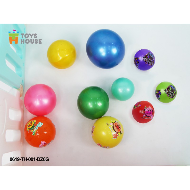 ชุดลูกยางเด้ง 10 ลูก TOYHOUSE 0619- TH- DZ6G