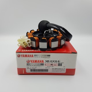 มัดไฟ ขดลวดจานไฟ ชุดจานไฟ ฟิลคอยล์  MIO 115I ,FINO FI 115cc. ,TTX แท้ YAMAHA STATOR ASSY