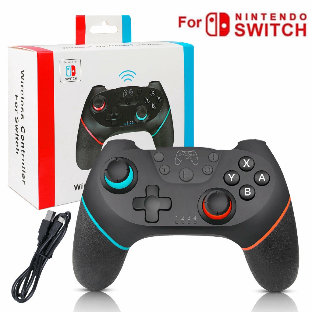 รับประกัน 1 ปีWireless Pro Controller สําหรับ Nintendo Switch Pro Game Controller Gamepad Joypad