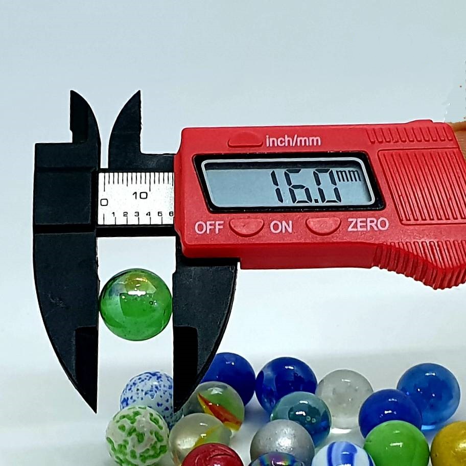 ลูกแก้วแผง 16มิล คละสี ลูกแก้วแผง บรรจุ 12ถุง / 1แผง - รูปที่ 2