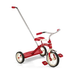 Radio Flyer : RFR34T* จักรยานสามล้อ CLASSIC TRICYCLE W/PUSH HANDLE (RED)