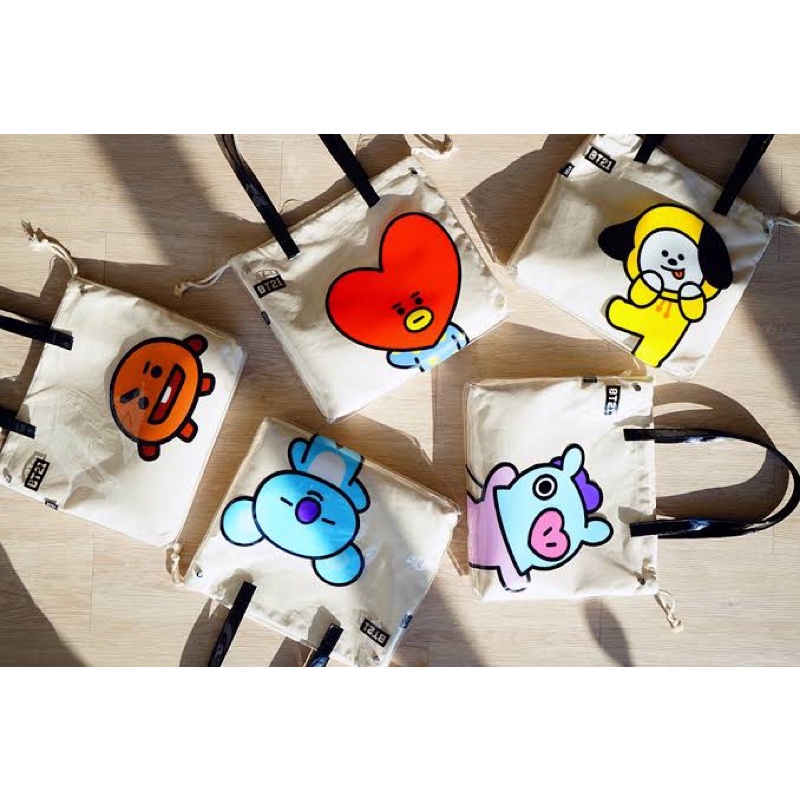 (พร้อมส่งในไทย) กระเป๋า BT21 Shoulder Bag 2 in 1 แท้ 💯